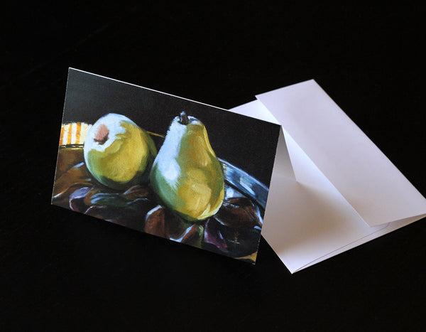 Morning Pears - Folded Card