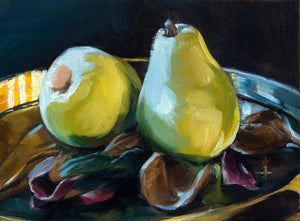 Morning Pears - Fine Art Paper Print